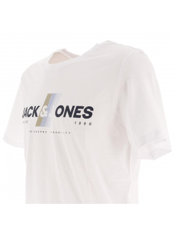 T-shirt connor blanc homme - Jack & Jones