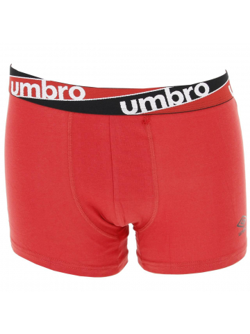 Pack 2 boxers noir/rouge homme - Umbro