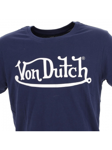 T-shirt first bleu marine homme - Von Dutch