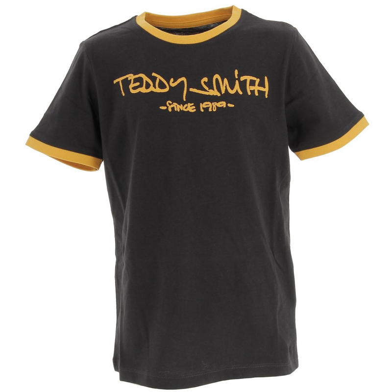 T-shirt ticlass bleu garçon - Teddy Smith