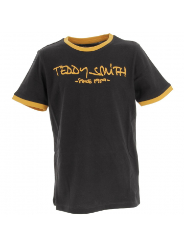 T-shirt ticlass bleu garçon - Teddy Smith