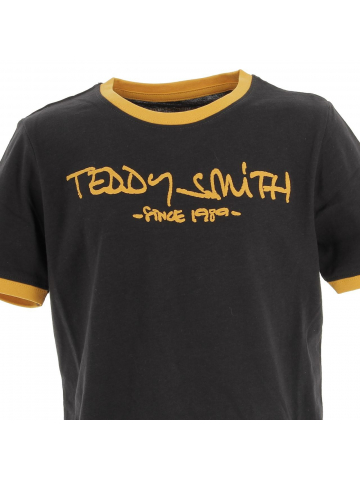 T-shirt ticlass bleu garçon - Teddy Smith