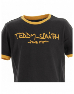 T-shirt ticlass bleu garçon - Teddy Smith
