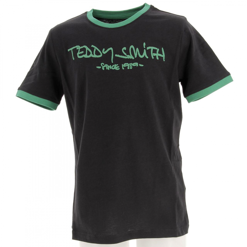 T-shirt ticlass bleu marine garçon - Teddy Smith