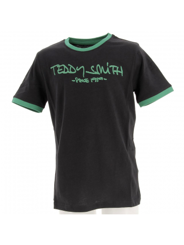 T-shirt ticlass bleu marine garçon - Teddy Smith