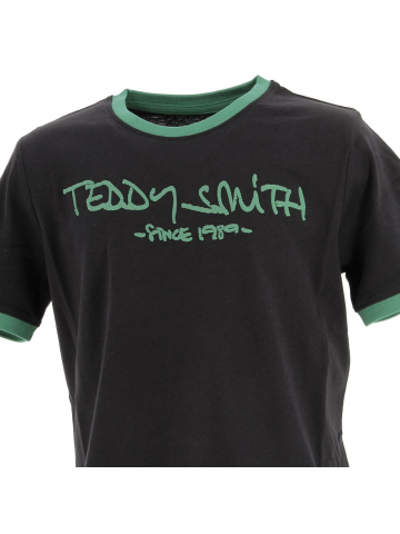 T-shirt ticlass bleu marine garçon - Teddy Smith