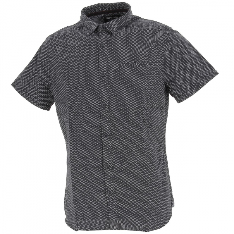 Chemise manches courtes cut bleu homme - Teddy Smith