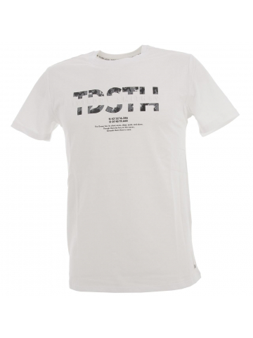 T-shirt altino blanc homme - Teddy Smith