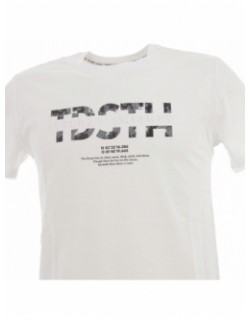 T-shirt altino blanc homme - Teddy Smith