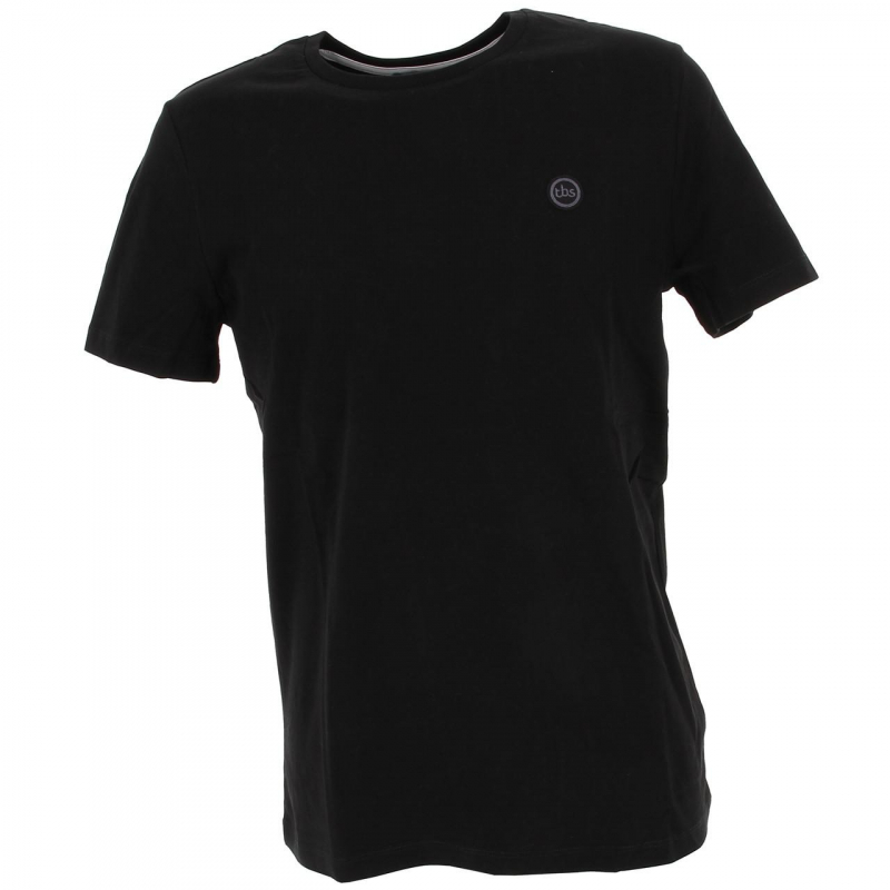 T-shirt coton bio essentee noir homme - Tbs