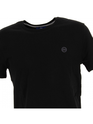 T-shirt coton bio essentee noir homme - Tbs