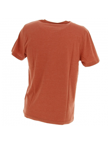 T-shirt uni pieretee ocre rouge homme - Tbs