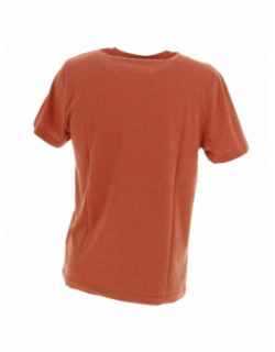 T-shirt uni pieretee ocre rouge homme - Tbs