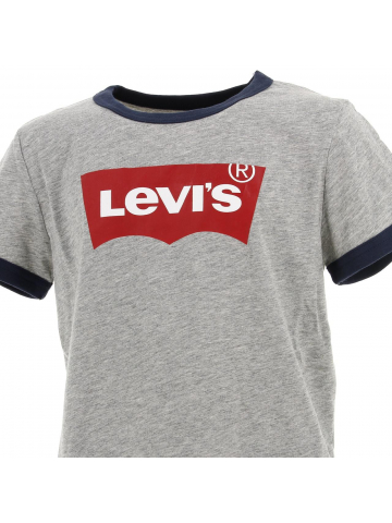 T-shirt batwing ringer gris chiné enfant - Levi's