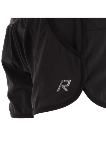 Short de running ylisoke noir femme - Rukka