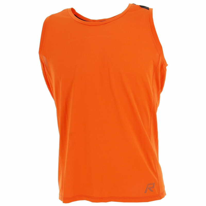 Débardeur de running mellois orange homme - Rukka