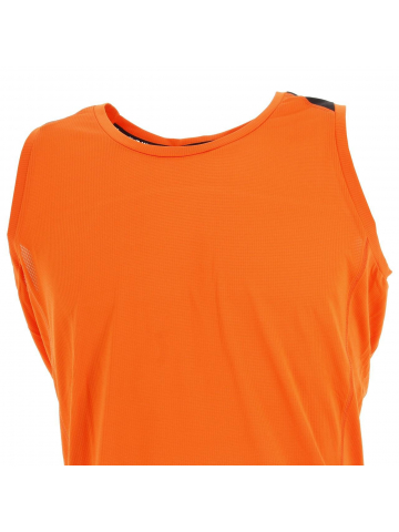 Débardeur de running mellois orange homme - Rukka