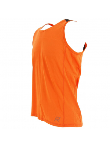 Débardeur de running mellois orange homme - Rukka