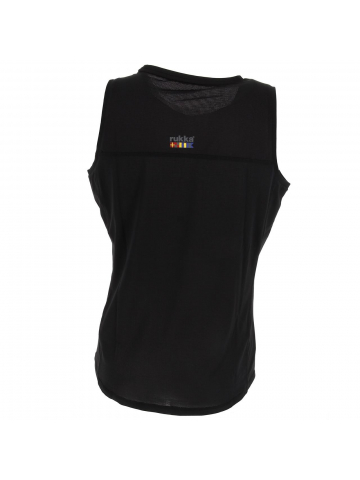 Débardeur de running mellois noir homme - Rukka