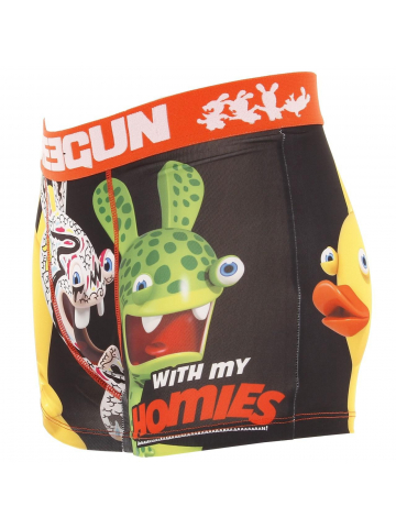 Boxer lapins crétins multicolore homme - Freegun