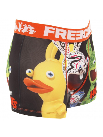 Boxer lapins crétins multicolore homme - Freegun