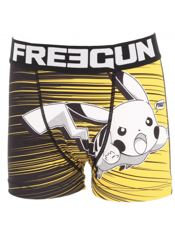 Boxer pokémon jaune garçon - Freegun