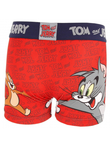 Boxer tom et jerry rouge garçon - Freegun