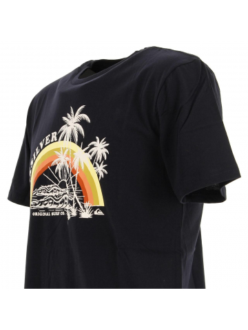 T-shirt sunset reflect bleu marine homme - Quiksilver