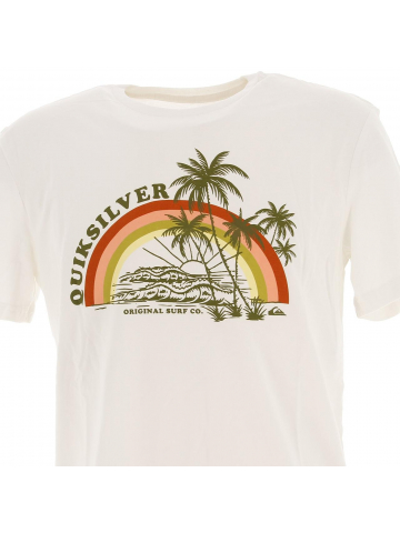 T-shirt sunset reflect blanc homme - Quiksilver