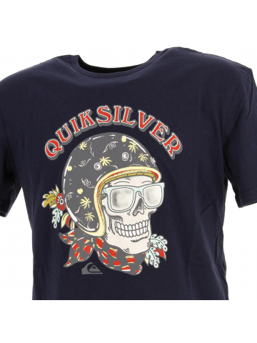 T-shirt skull trooper bleu marine homme - Quiksilver