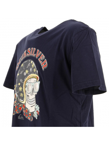 T-shirt skull trooper bleu marine homme - Quiksilver