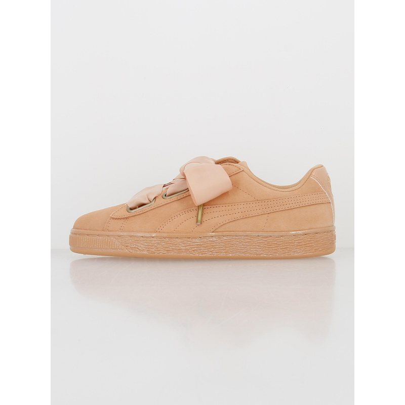 Baskets heart satin rose femme - Puma