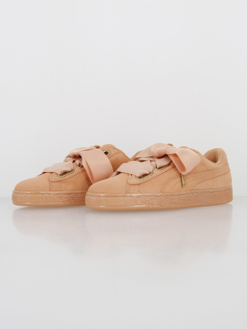 Baskets heart satin rose femme - Puma