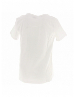 T-shirt california dreams blanc fille - Guess