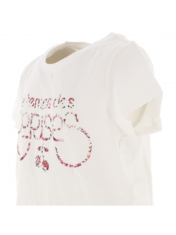 T-shirt doli blanc fille - Le Temps Des Cerises