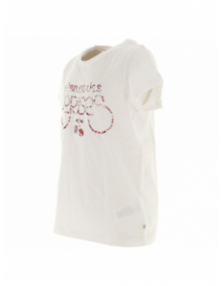 T-shirt doli blanc fille - Le Temps Des Cerises