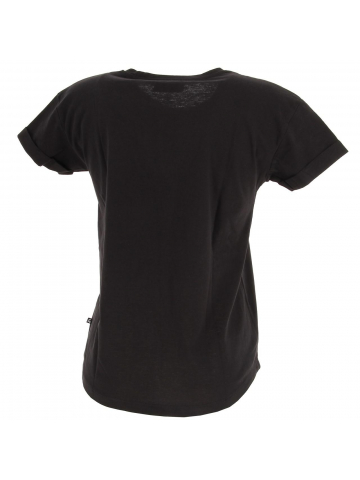 T-shirt rila noir fille - Le Temps Des Cerises