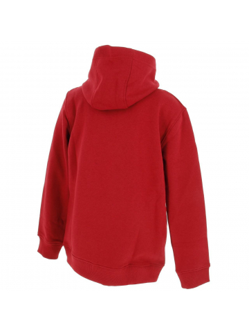 Sweat à capuche rojo rouge garçon - Kaporal