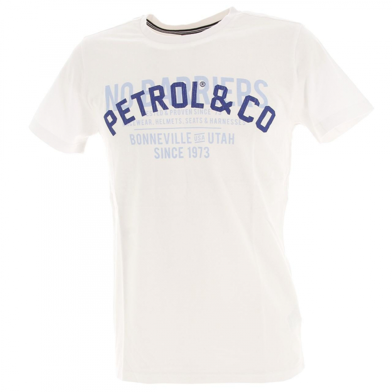 T-shirt tsr634 blanc homme - Petrol Industies