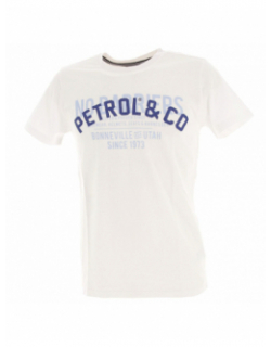 T-shirt tsr634 blanc homme - Petrol Industies