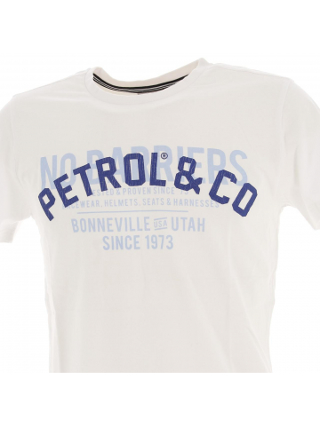 T-shirt tsr634 blanc homme - Petrol Industies