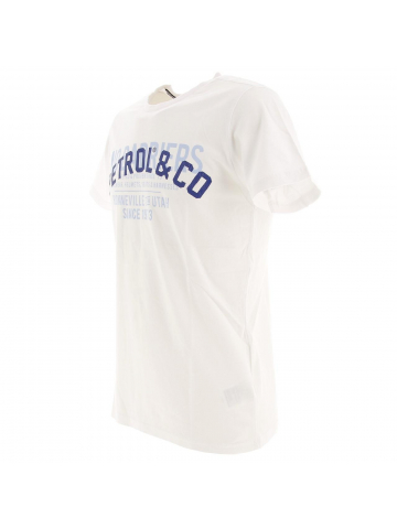 T-shirt tsr634 blanc homme - Petrol Industies