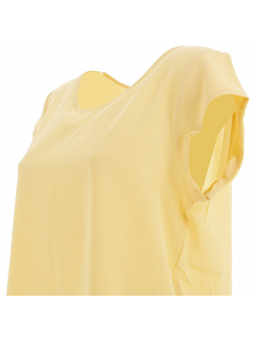 T-shirt vic straw jaune miel femme - Only