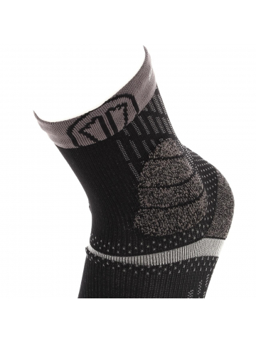 Chaussettes trail protect réflechissantes noir - Sidas