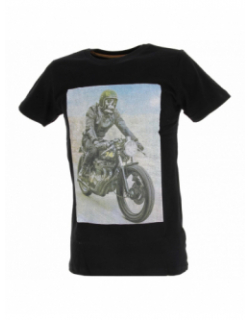 T-shirt ringo noir homme - Deeluxe