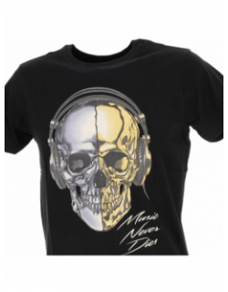 T-shirt zikmu skull noir homme - Deeluxe