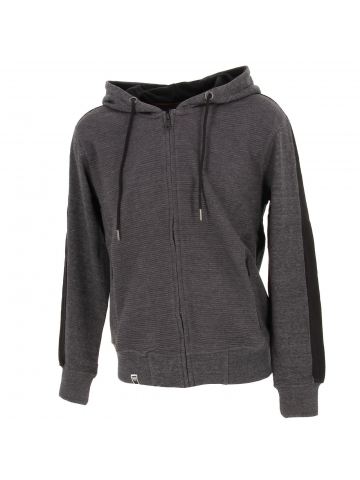 Sweat à capuche adena gris foncé homme - La maison Blaggio