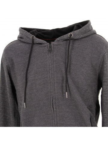 Sweat à capuche adena gris foncé homme - La maison Blaggio