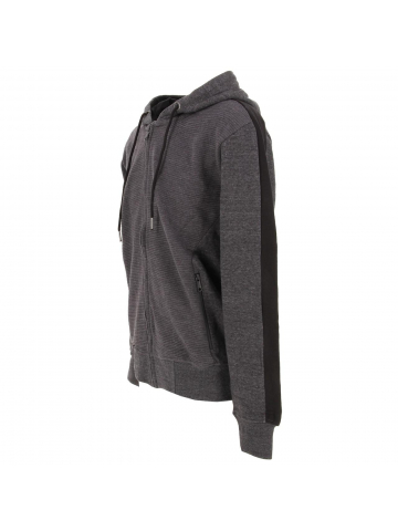 Sweat à capuche adena gris foncé homme - La maison Blaggio