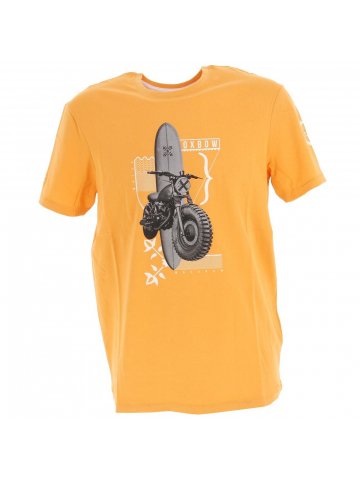 T-shirt timot jaune homme - OXbow